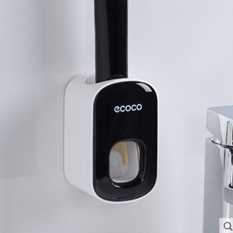 Cushy Crusader Wall Mounted Automatic Toothpaste Holder Bathroom Accessories Set Dispenser