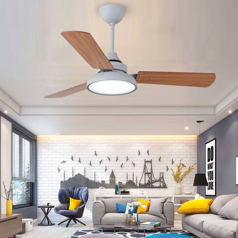 Cushy Crusader Nordic Ceiling Fan Lights Children's Quiet Chandelier Dining Room
