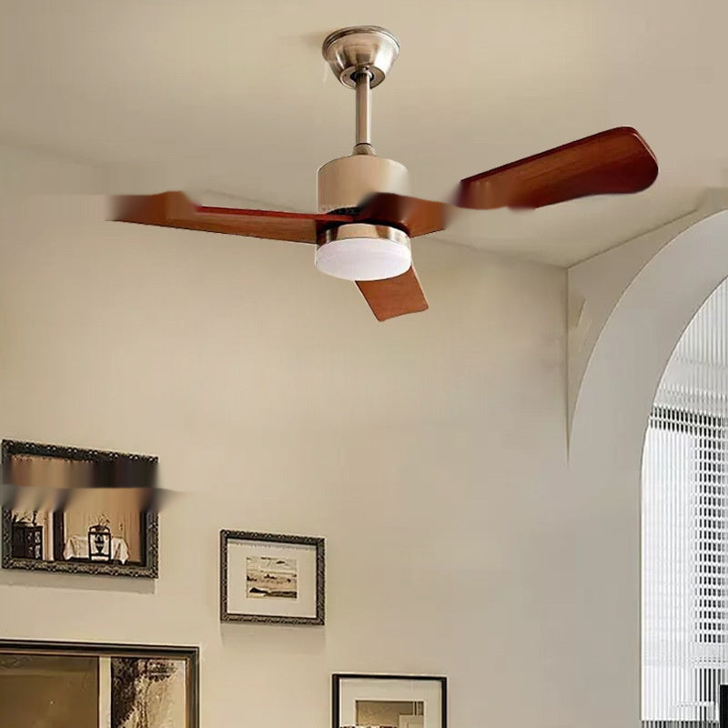 Cushy Crusader Retro Dining Room Ceiling Living Room Bedroom Ceiling Fan Lights Simple Home