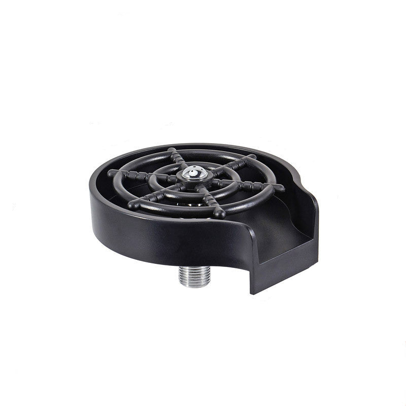 Cushy Crusader Bar Counter Cup Washer Sink High-pressure Spray Automatic Faucet Coffee Pitcher Wash Cup Tool Kitchen