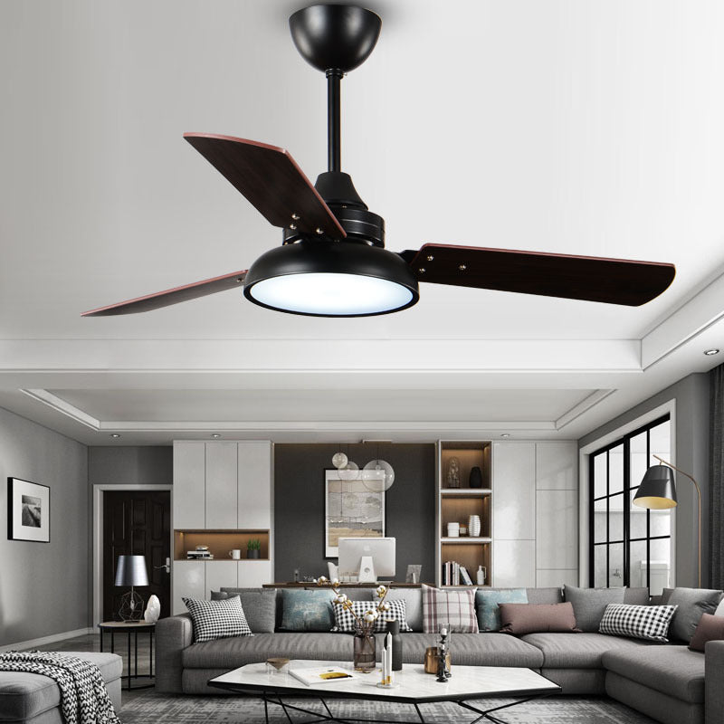 Cushy Crusader Nordic Ceiling Fan Lights Children's Quiet Chandelier Dining Room